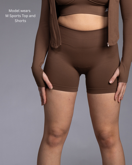 PEACHES High Definition Scrunch Training Shorts