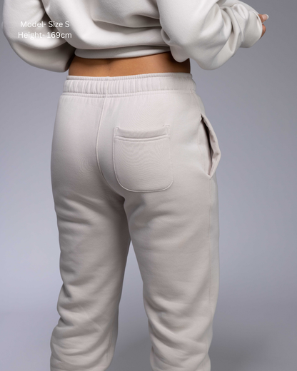 Elite Womens Track Pant Bone — waistband and fabric close-up detail | STRYD Performance 320GSM mid-weight fleece gym wear Sunshine Coast, Sunshine Coast 
activewear and gym wear Queensland, fast shipping within 24hrs of order and free shipping when you spend $150 AUD, Tracksuit pants, athleisure winter sets, premium apparel
Australian owned activewear brand
