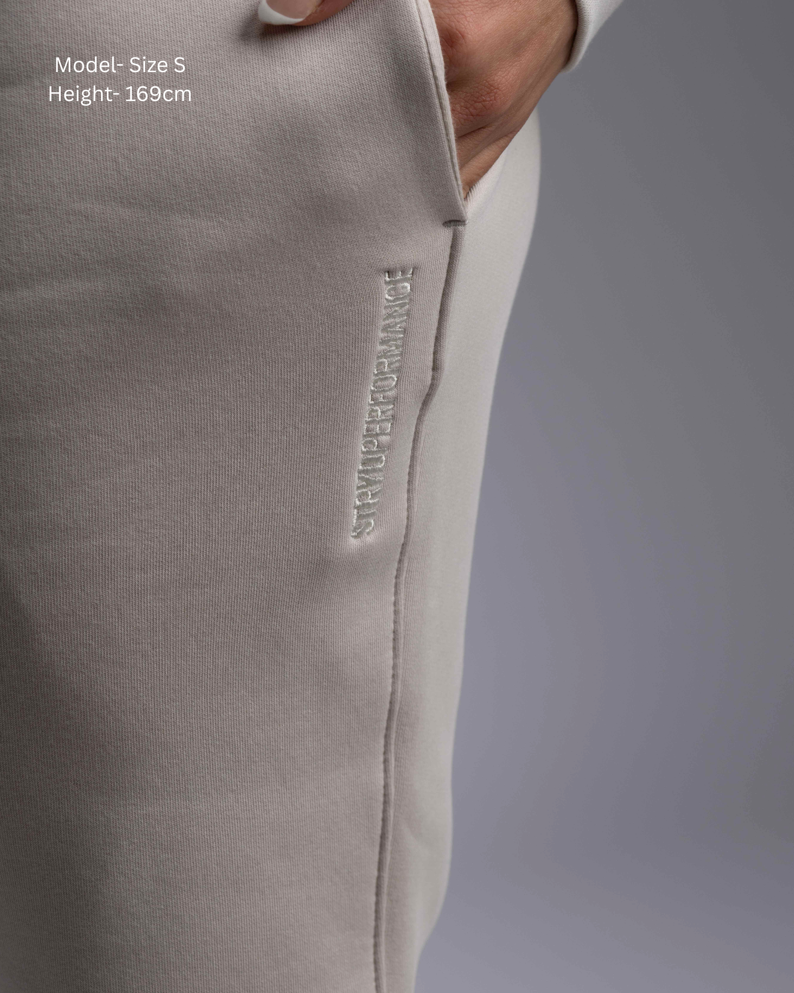 Elite Womens Track Pant Bone — waistband and fabric close-up detail | STRYD Performance 320GSM mid-weight fleece gym wear Sunshine Coast, Sunshine Coast 
activewear and gym wear Queensland, fast shipping within 24hrs of order and free shipping when you spend $150 AUD, Tracksuit pants, athleisure winter sets, premium apparel
Australian owned activewear brand
