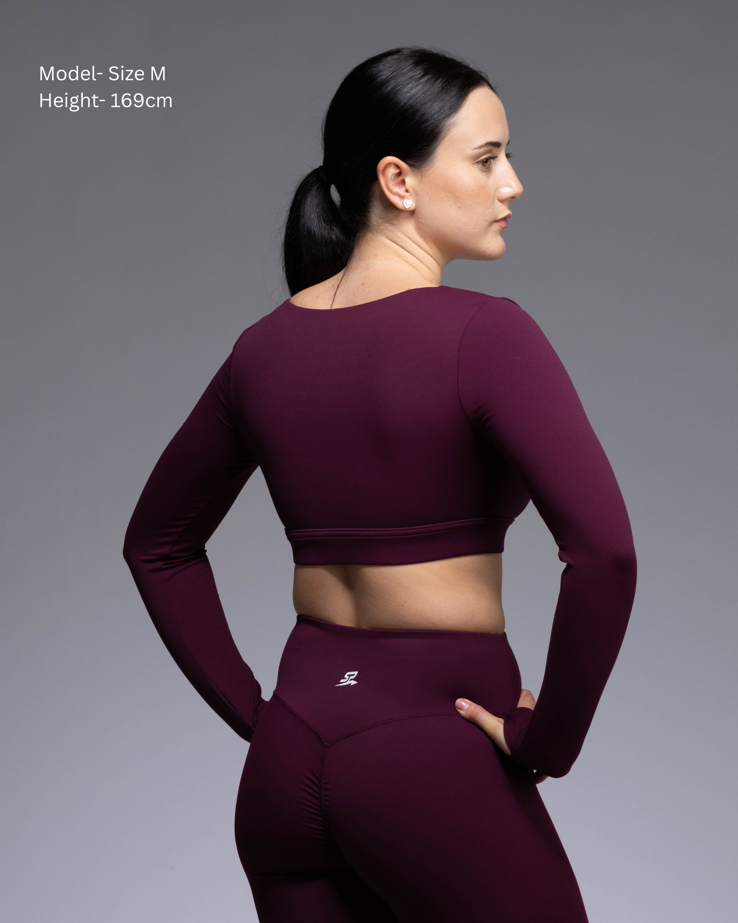 Haven Activewear Collection – women's matching leggings set in Berry Colour, squat-proof and sleek | STRYD Performance
