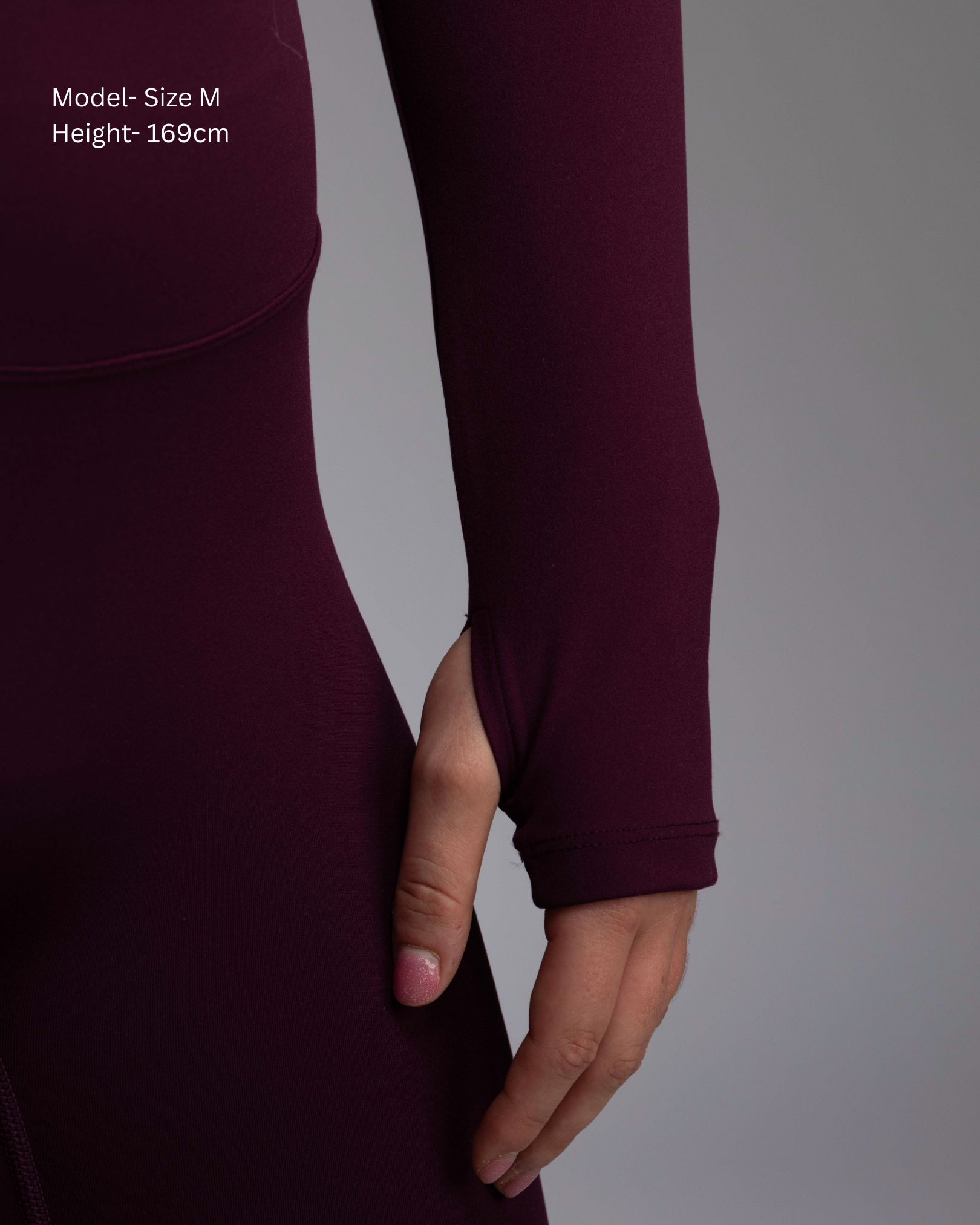 Haven Long Sleeve Crop Top – elongated thumbhole sleeves and second-skin compression fit | STRYD Performance
