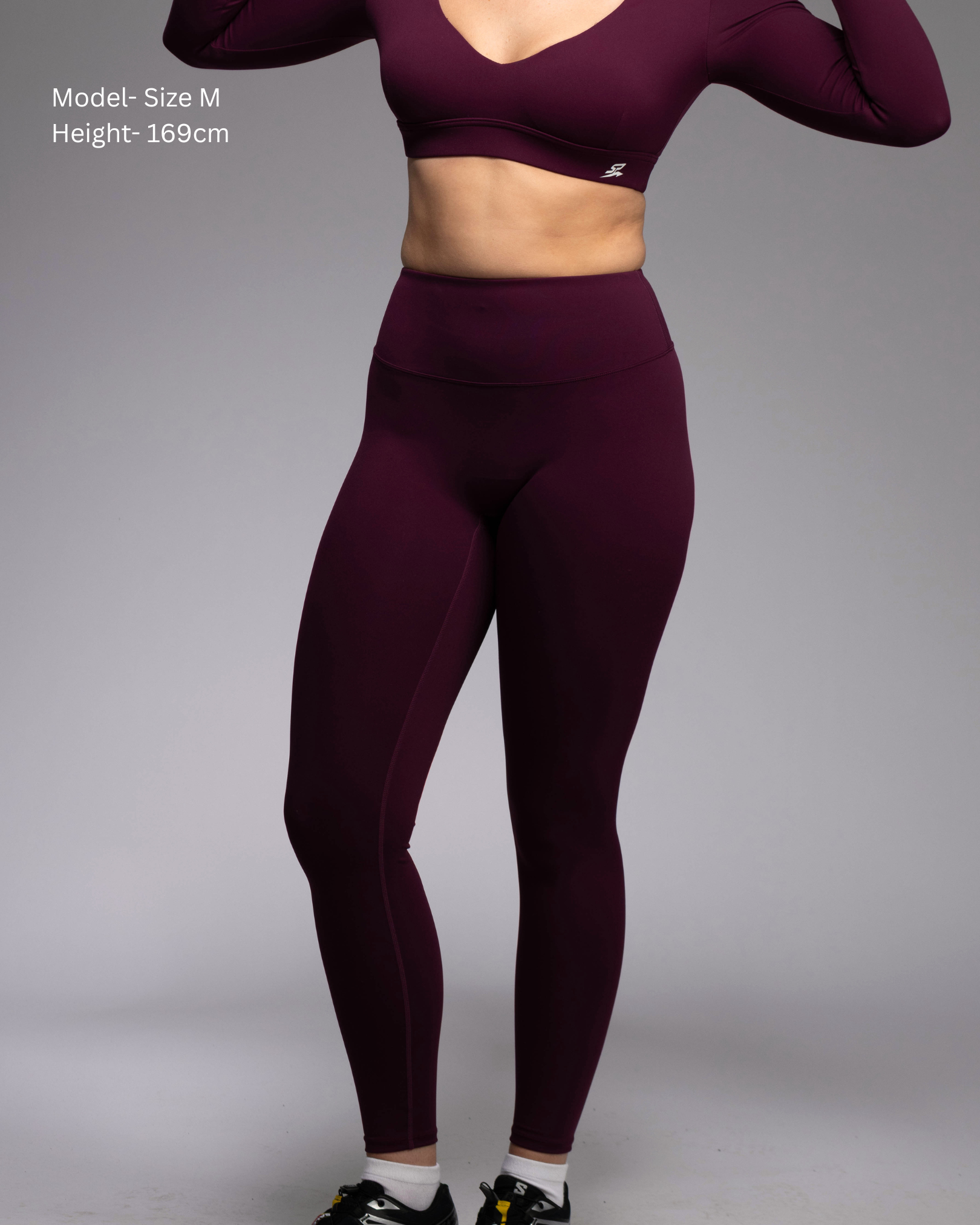 Haven Leggings in Berry – squat-proof high-waisted women's leggings | STRYD Performance
