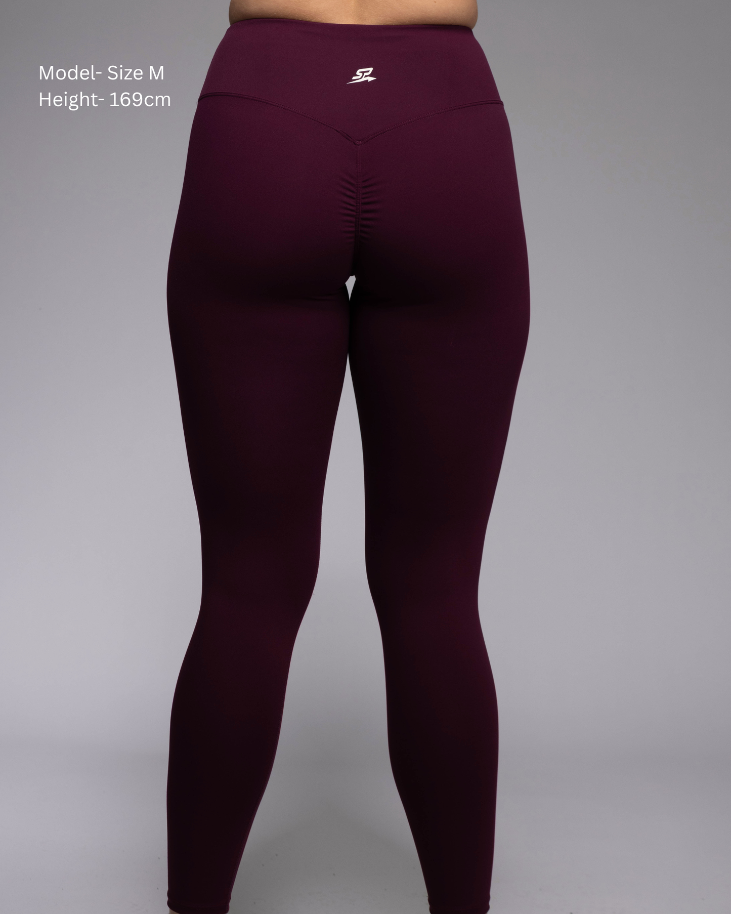 Haven Leggings in Berry – high-waisted squat-proof leggings for women's strength training | STRYD Performance
