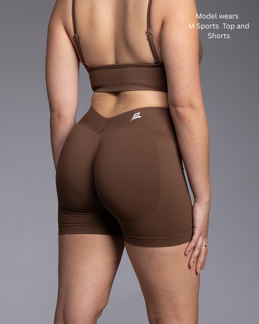 PEACHES High Definition Scrunch Training Shorts