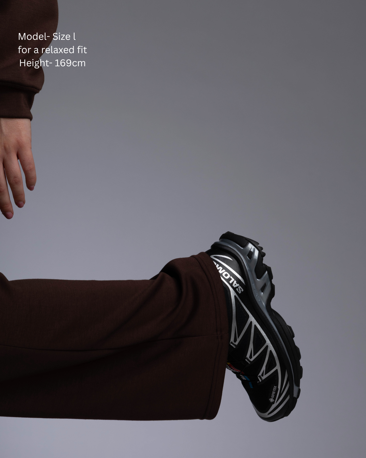 Soul Soft Track Pant – women's high-rise wide leg pant, Espresso colourway | STRYD Performance
