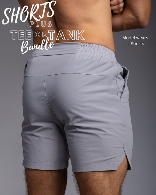 APEX 5" LIGHT WEIGHT GYM & TRAINING SHORT