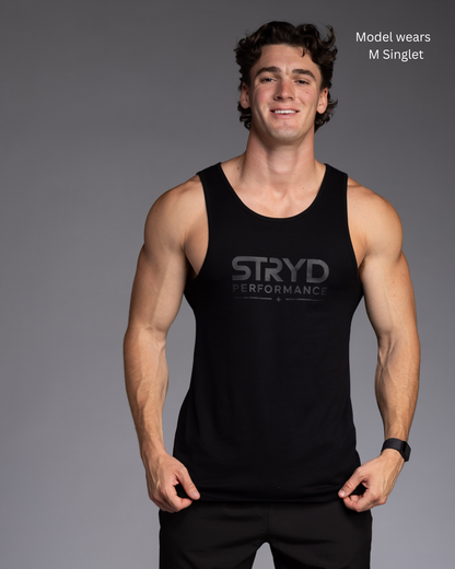 EVERYDAY HERO Singlet - STEALTH
