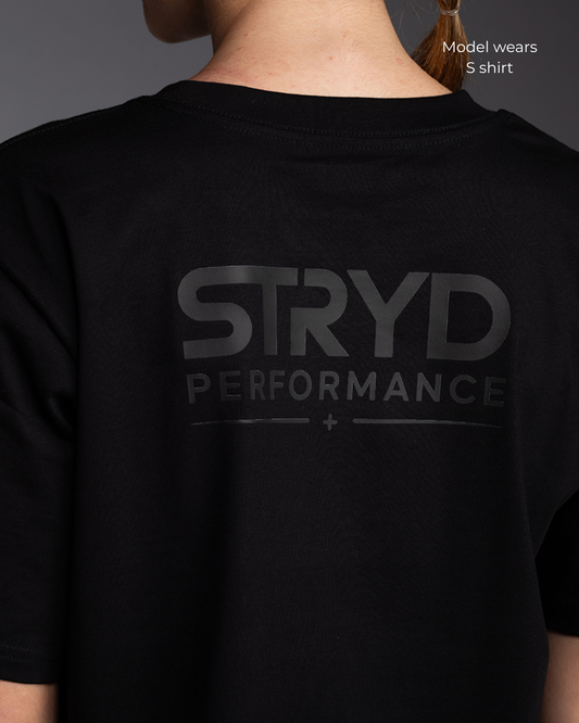 CROP IT LIKE ITS HOT - Womens Cropped Tee STEALTH