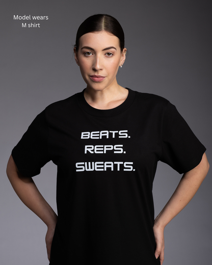 I LIKE IT LOOSE BEATS.REPS.SWEATS Womens Tee
