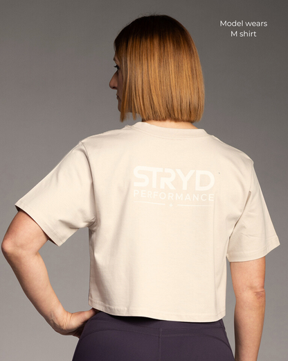 CROP IT LIKE ITS HOT - Cropped Tee