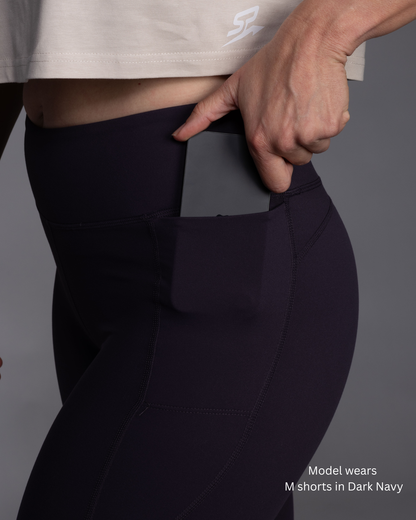 FLEX-FORM Fitted Training Shorts - Womens Premium PFAS free