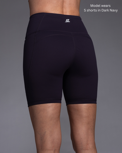 FLEX-FORM Fitted Training Shorts - Womens Premium PFAS free
