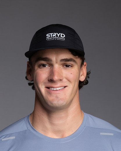 Run Cap - Unisex - Adjustable - Lightweight 100% Nylon